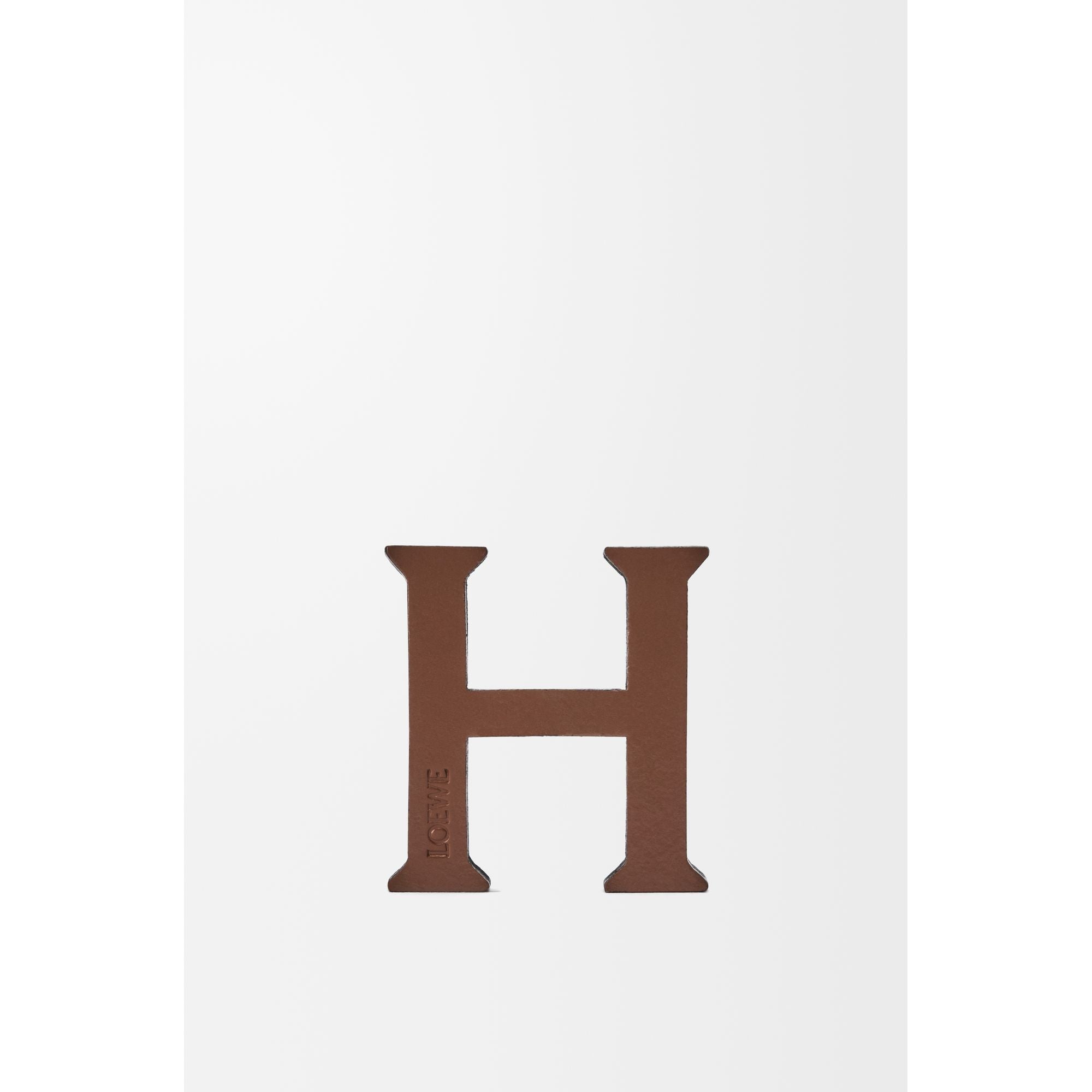 Women Letter Dice (H) - Tan/Black
