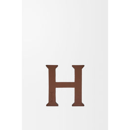 Women Letter Dice (H) - Tan/Black