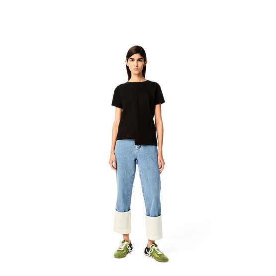 Women Fisherman Stonewashed - Indigo