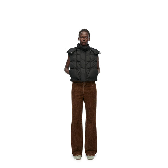 Women Puffer Vest - Black
