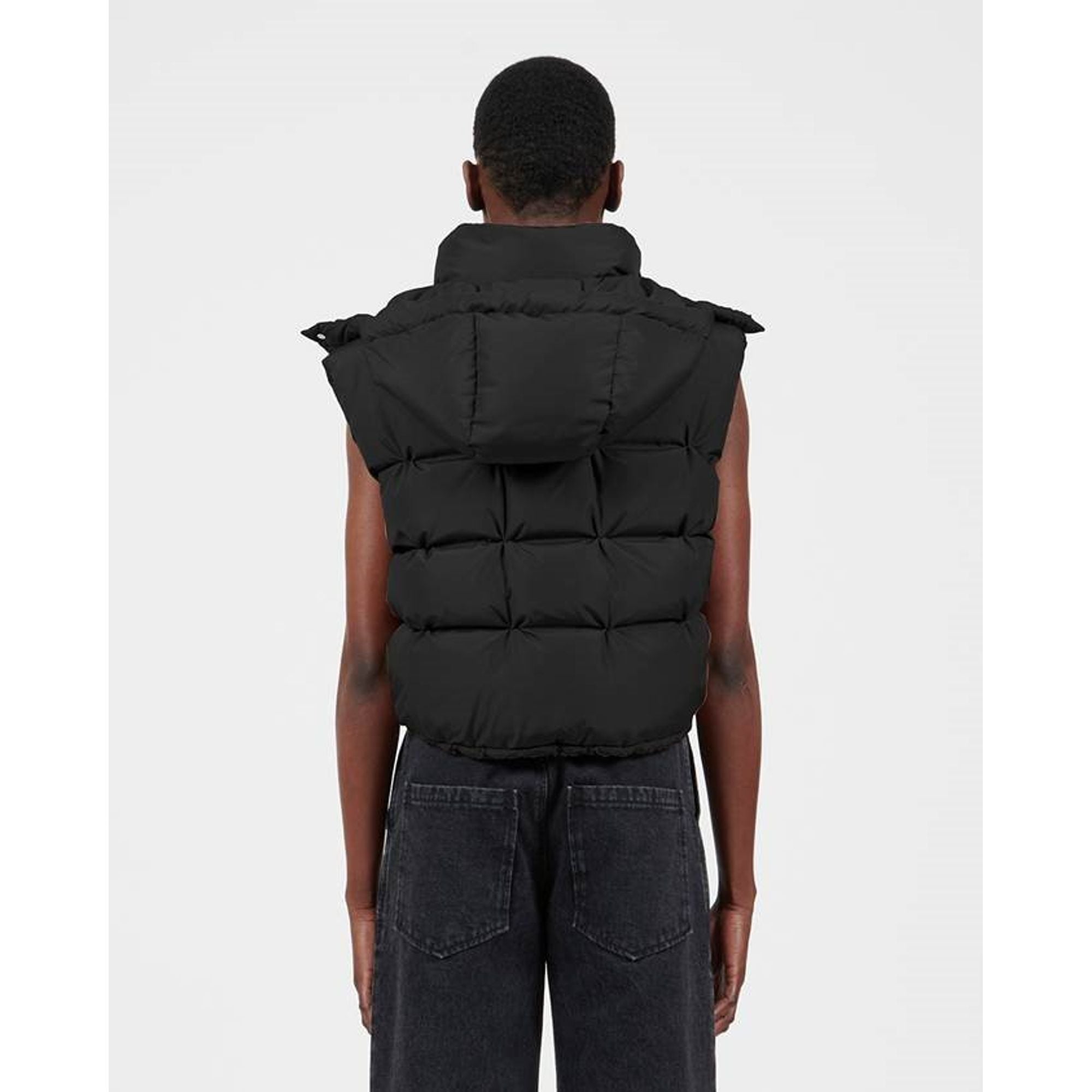 Women Puffer Vest - Black