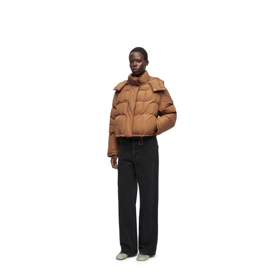 Women Puffer Jacket - Sienna Brown