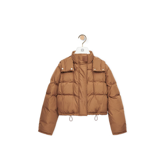 Women Puffer Jacket - Sienna Brown