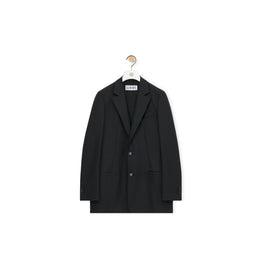 Women Tailored Jacket - Black