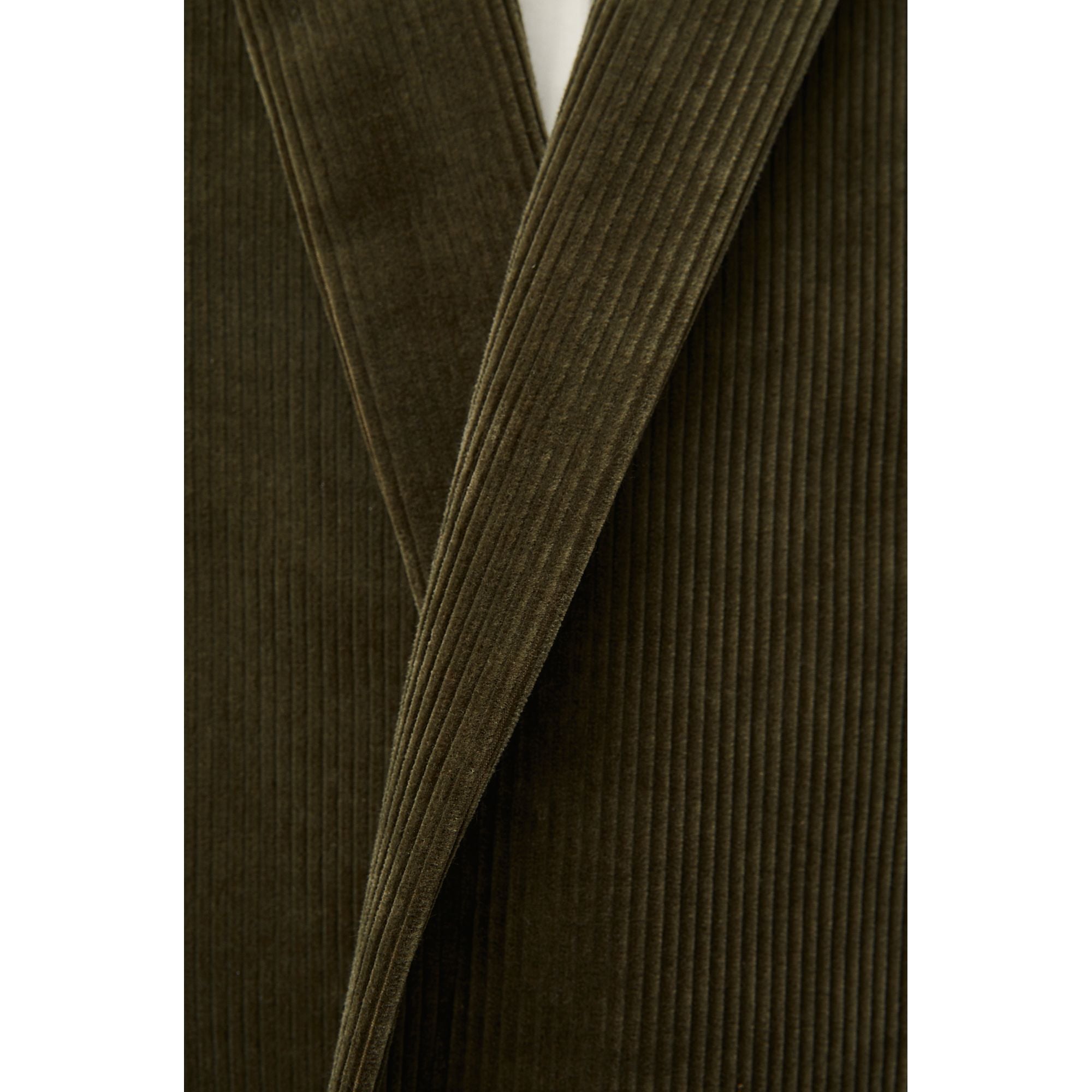 Women Tailored Jacket - Khaki Green