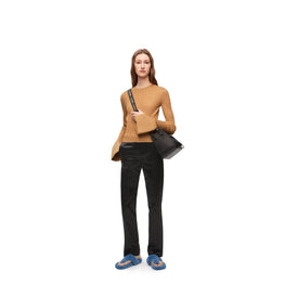 Women Slim Trousers - Black