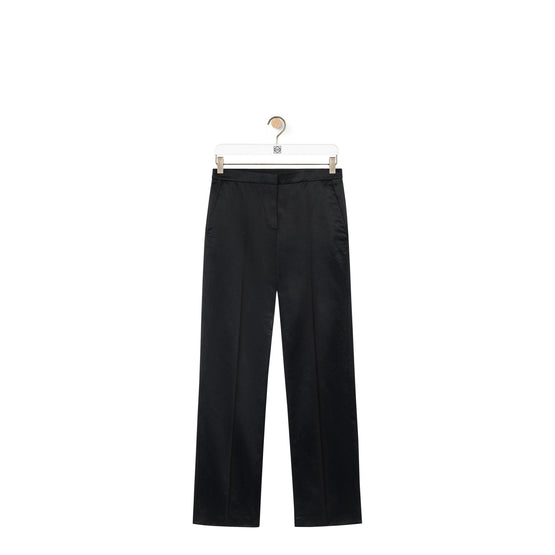 Women Slim Trousers - Black