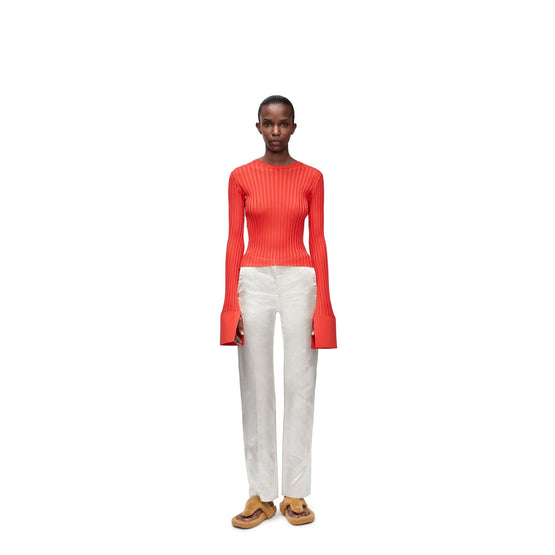 Women Slim Trousers - Ivory