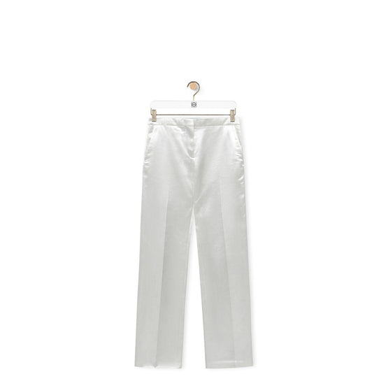 Women Slim Trousers - Ivory