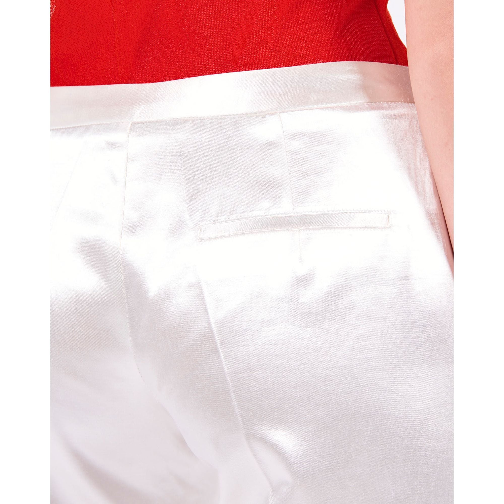 Women Slim Trousers - Ivory