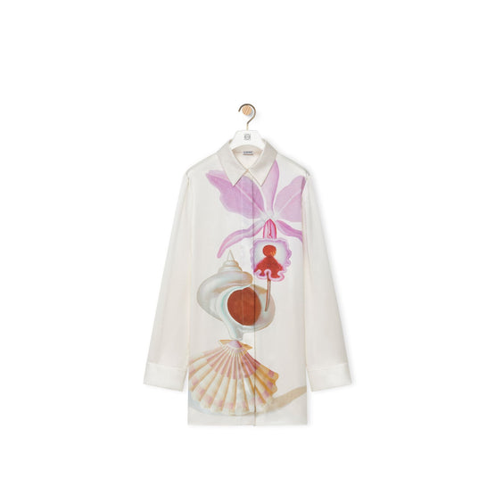 Women Maruja Mallo Print Shirt - White/Multicolor