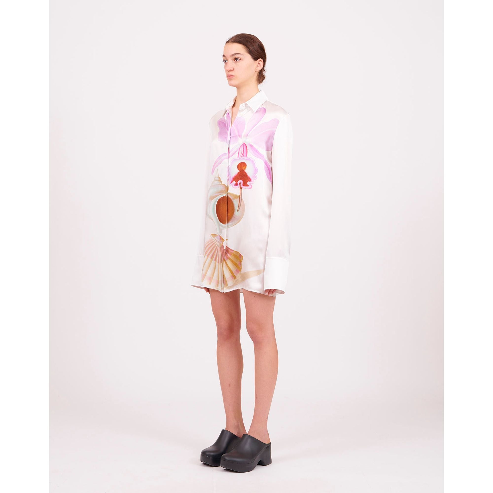 Women Maruja Mallo Print Shirt - White/Multicolor