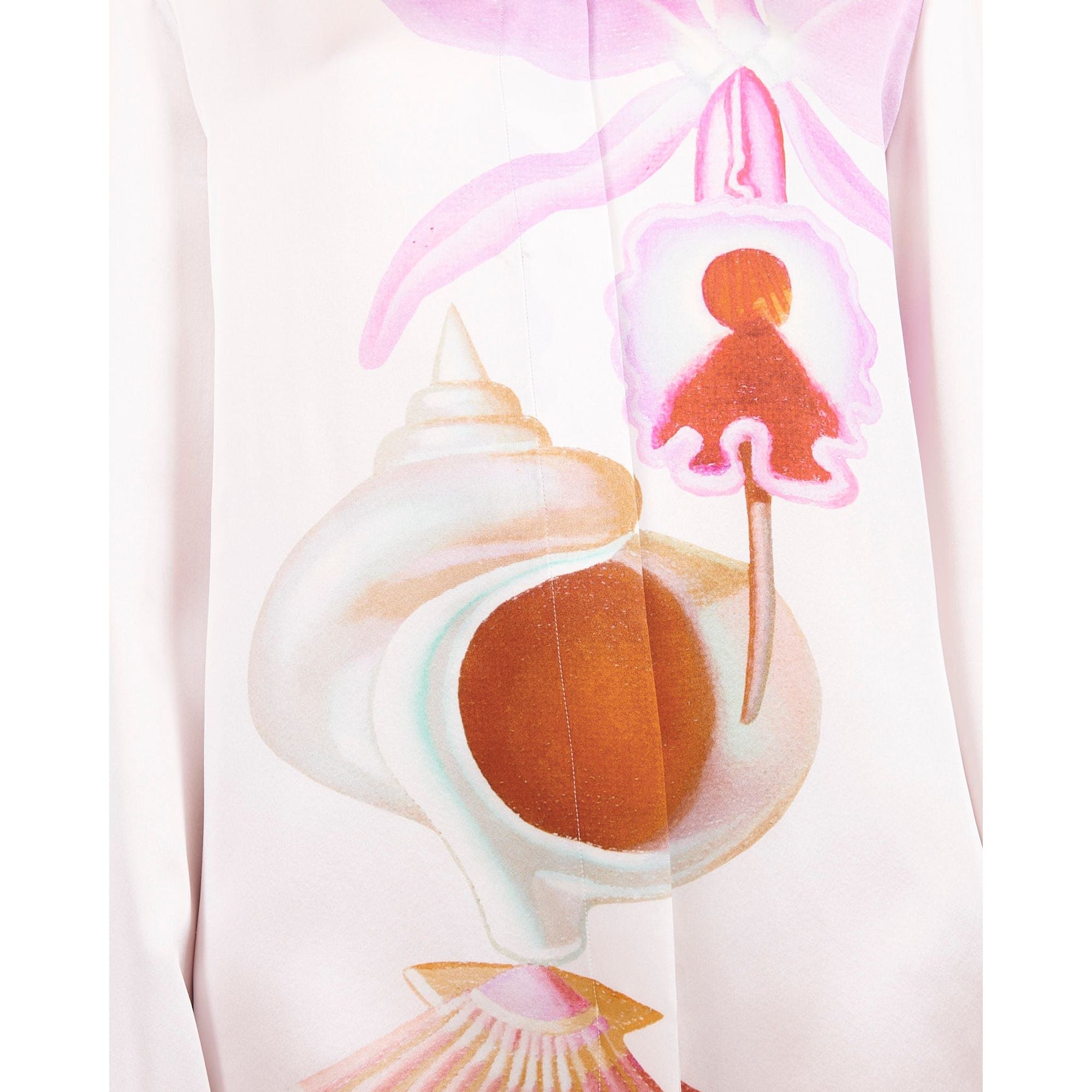 Women Maruja Mallo Print Shirt - White/Multicolor