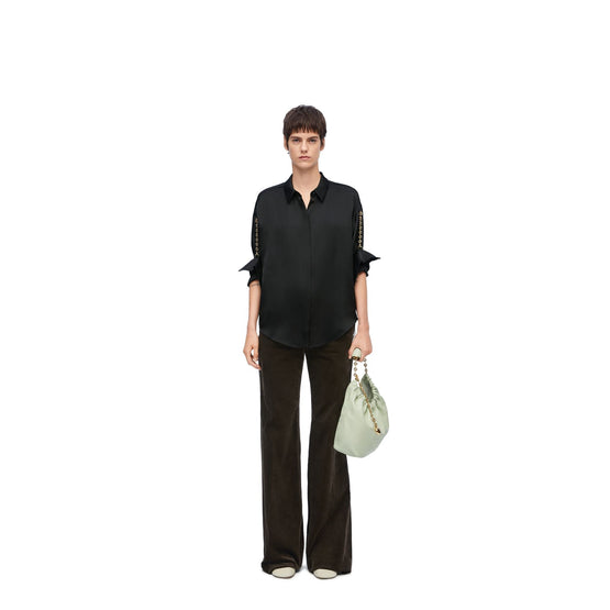 Women Chain Shirt - Black