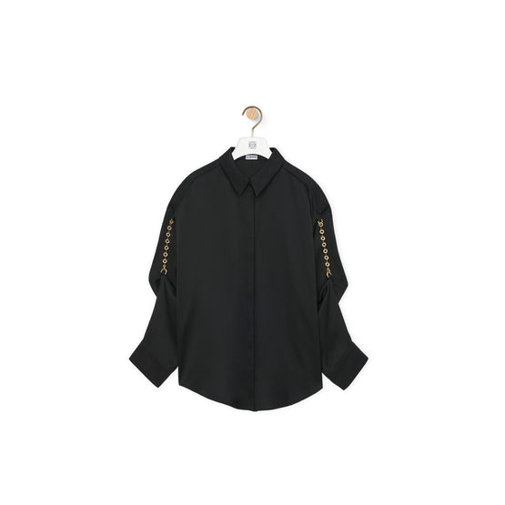 Women Chain Shirt - Black