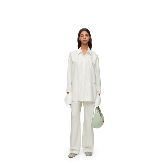 Women Shirt - White/Grey/Multicolor