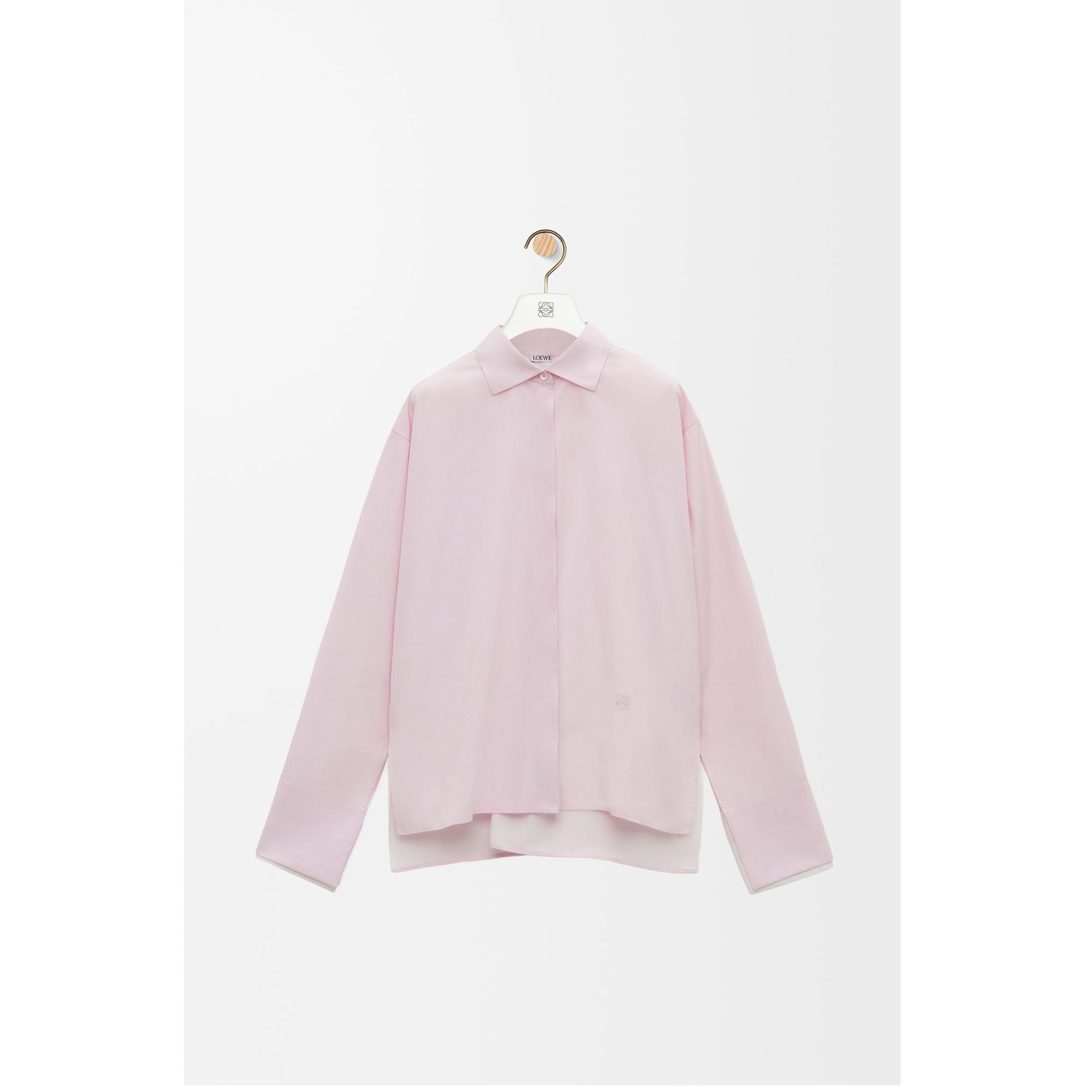 Women Turn-Up Shirt - Baby Light Pink