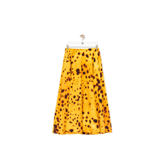 Women Skirt - Yellow Gold/Multicolor