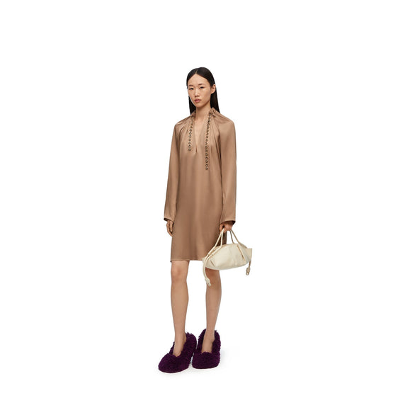 Women Chain Dress - Otter