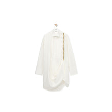 Women Chain Shirt Dress - Optic White - 34