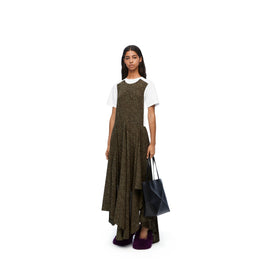 Women Dress - Kakhi Melange