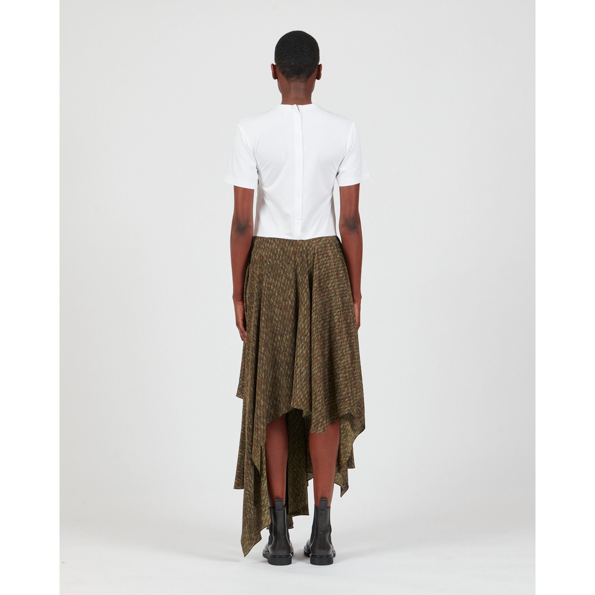 Women Dress - Kakhi Melange