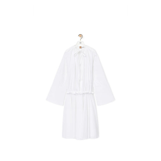 Women Tunic Dress - Optic White