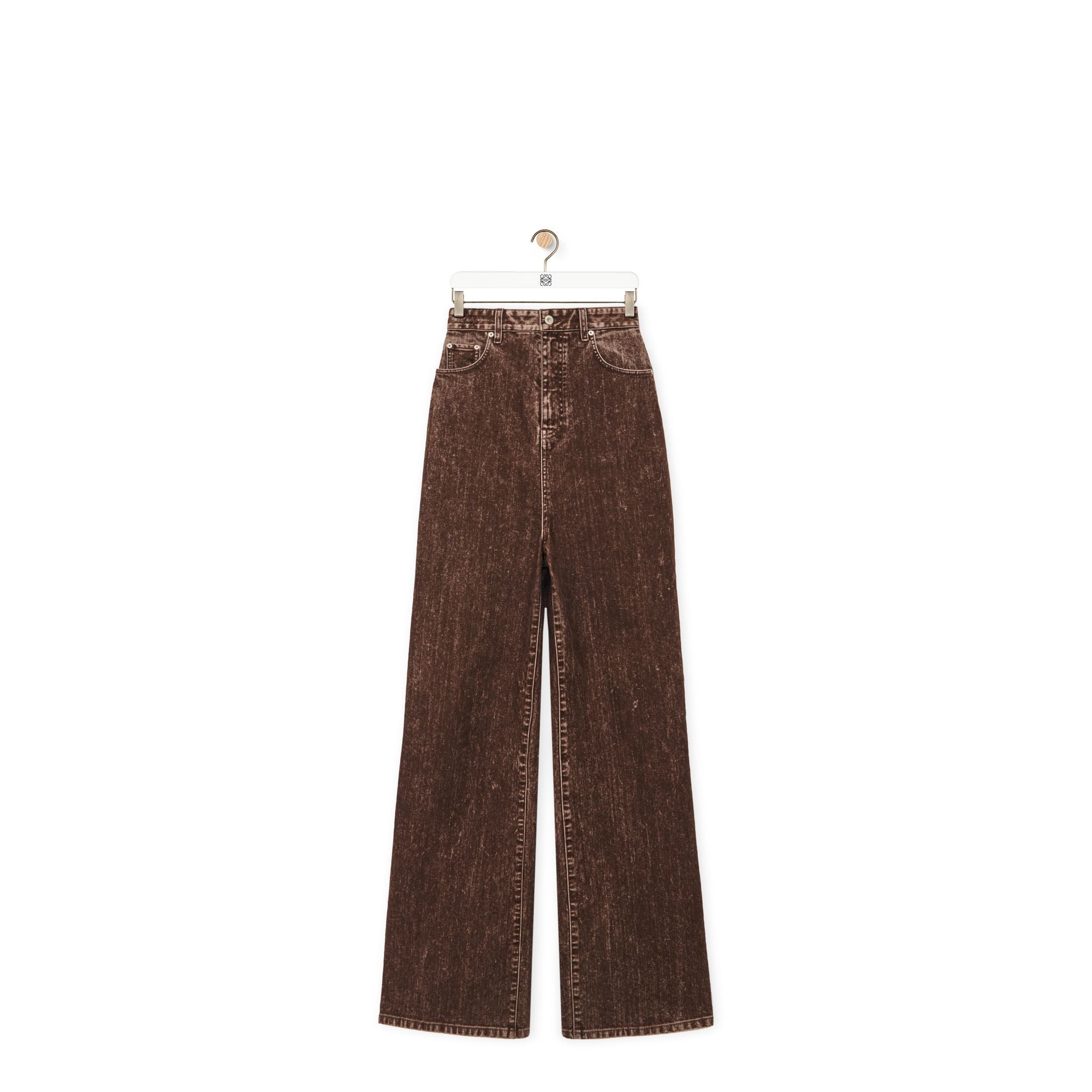 Women High Waisted Jeans - Truffle