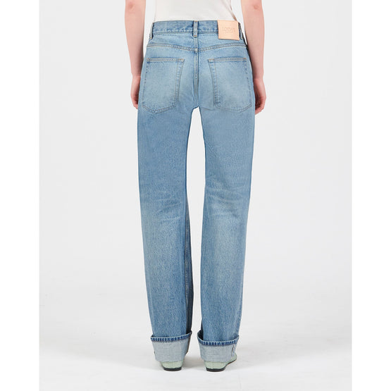 Women Straight Leg Jeans Af - Vintage Blue