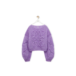 Women Anagram Sweater - Lavender
