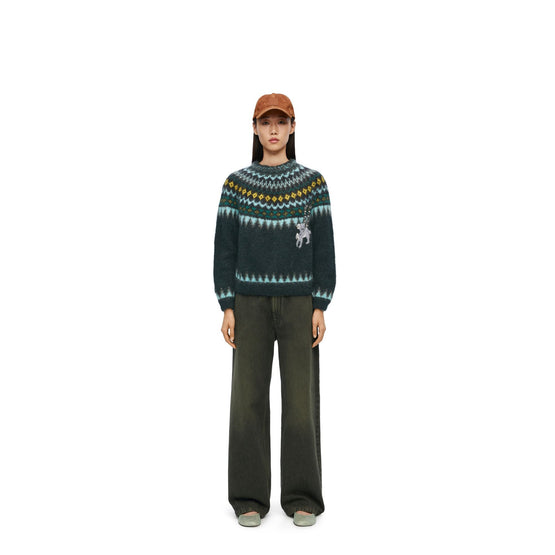 Women Sweater - Dark Green
