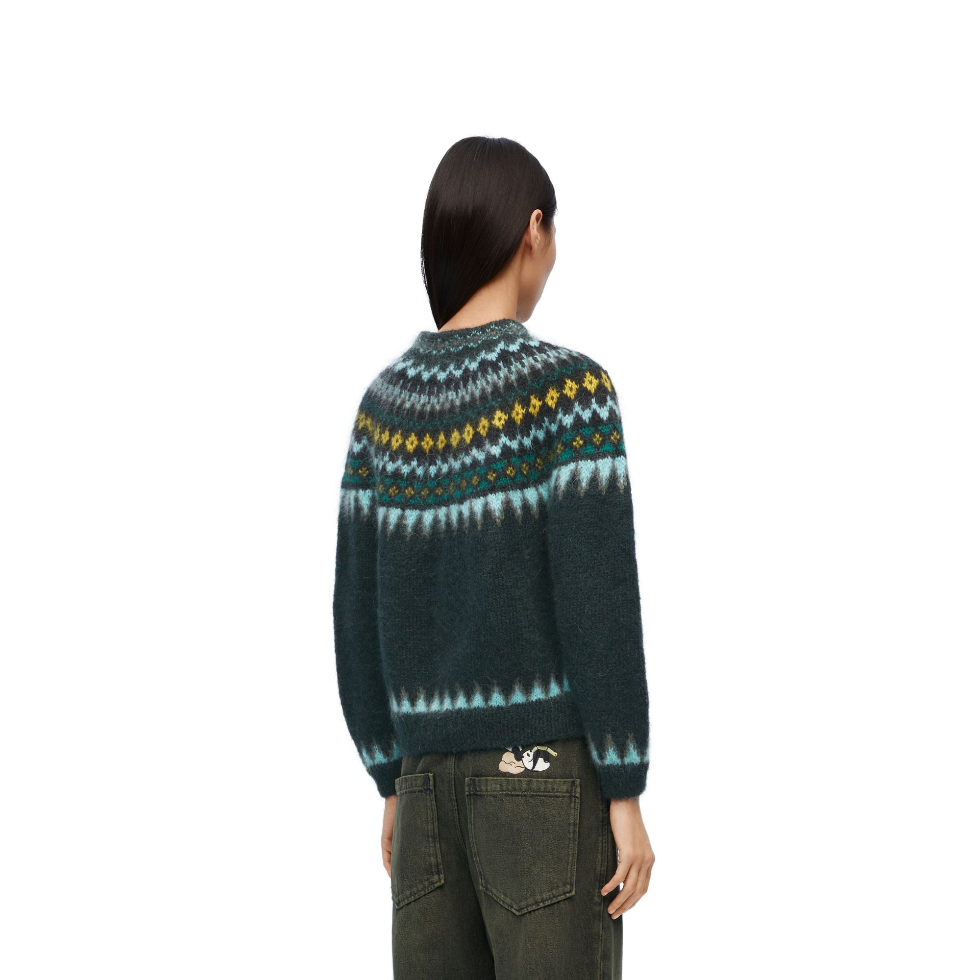 Women Sweater - Dark Green
