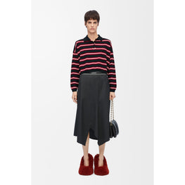 Women Polo Sweater - Black