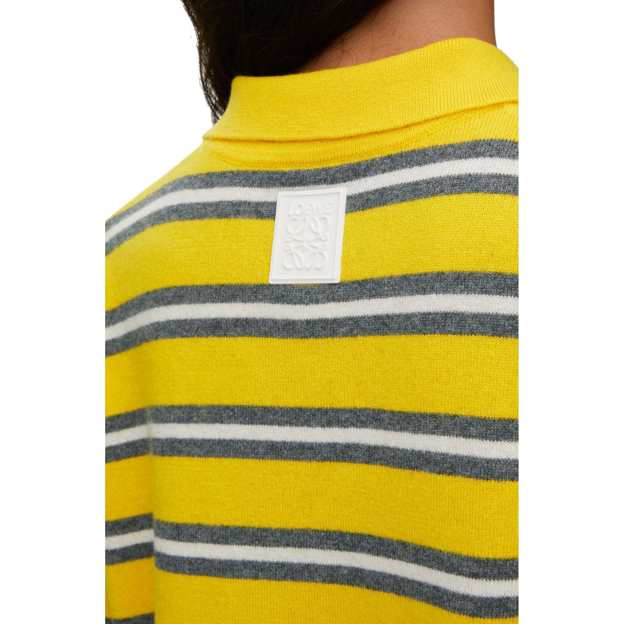 Women Polo Sweater - Yellow