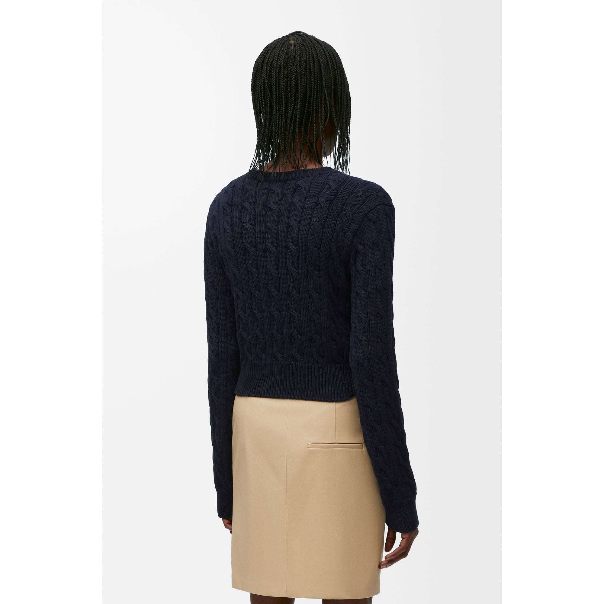 Women Sweater - Dark Navy Blue
