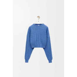 Women Sweater - Blue Melange