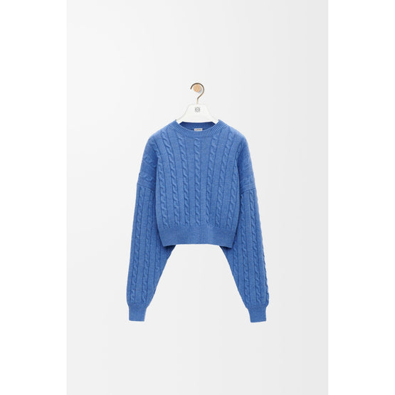 Women Sweater - Blue Melange