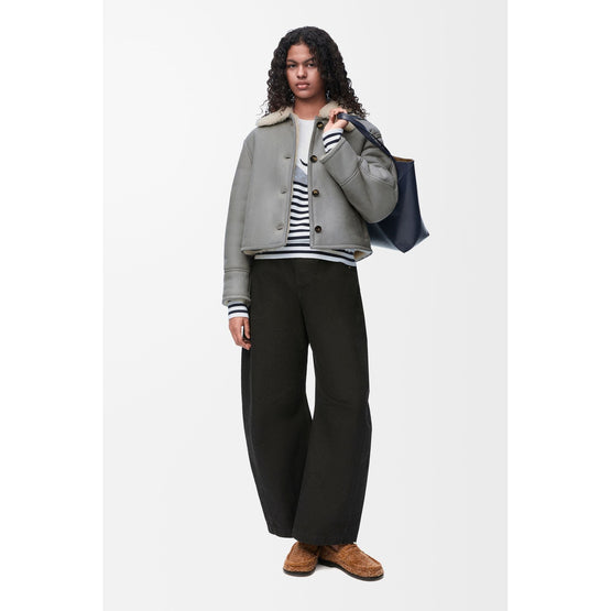 Women Sweater - White/Navy