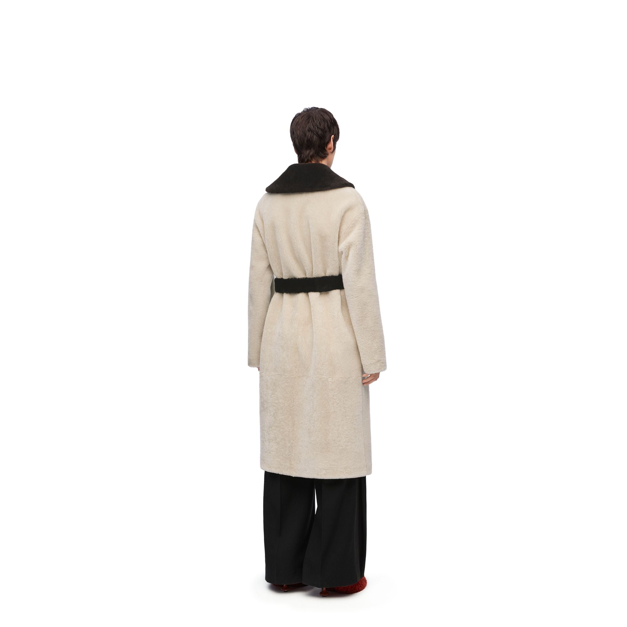 Women Coat - Gold/Black/Brown