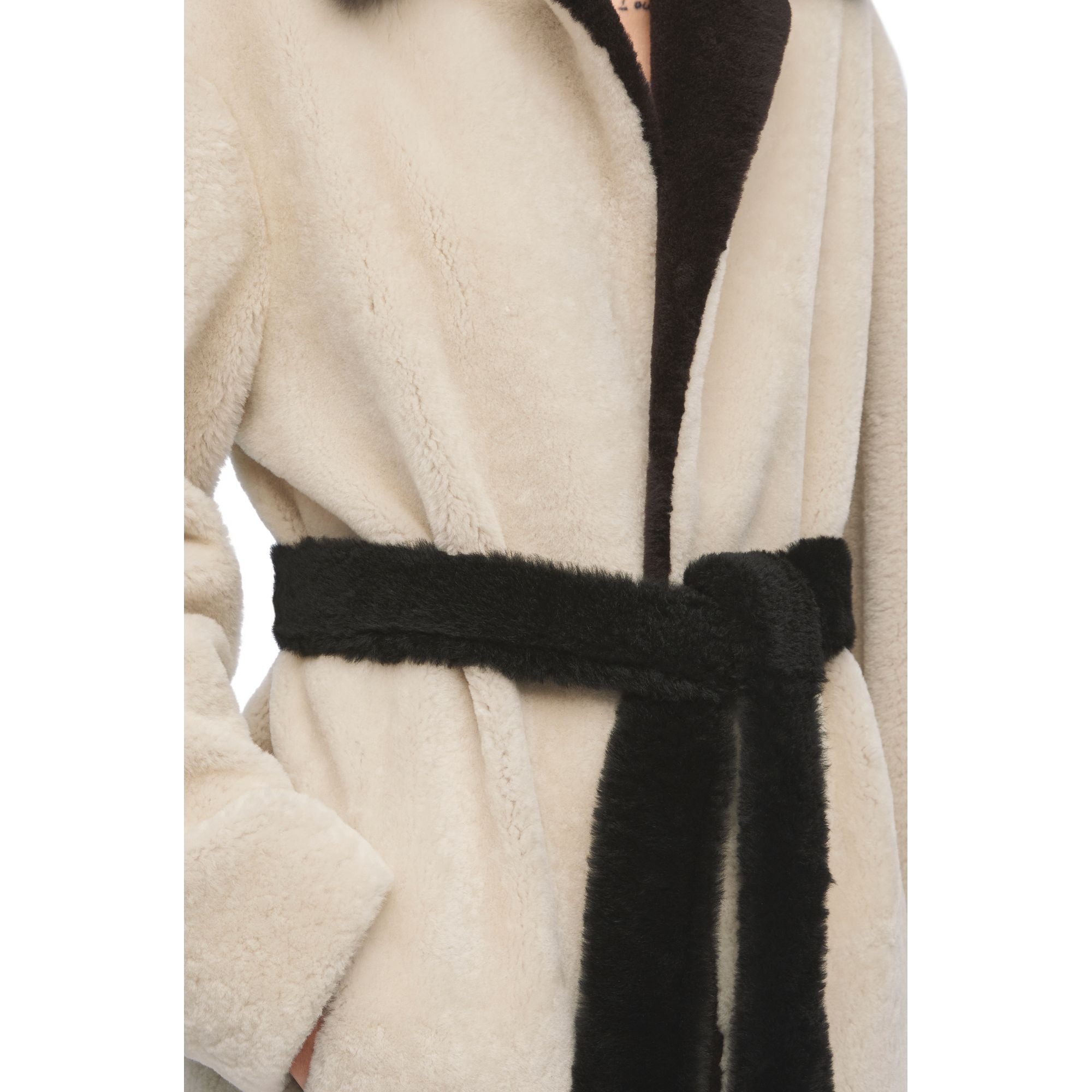 Women Coat - Gold/Black/Brown