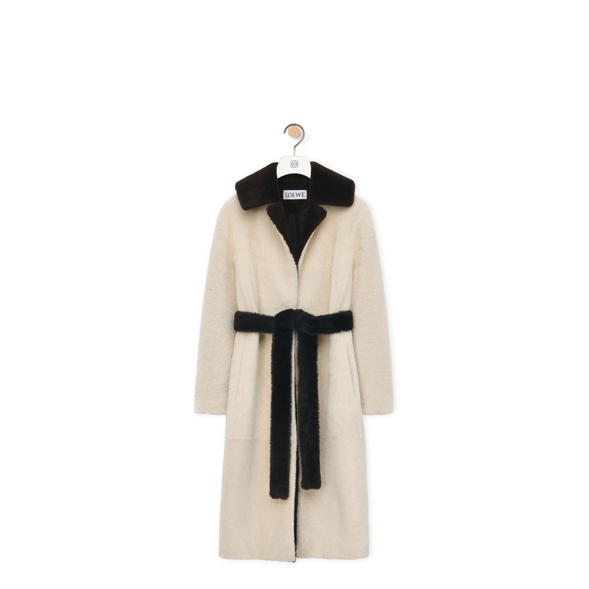 Women Coat - Gold/Black/Brown