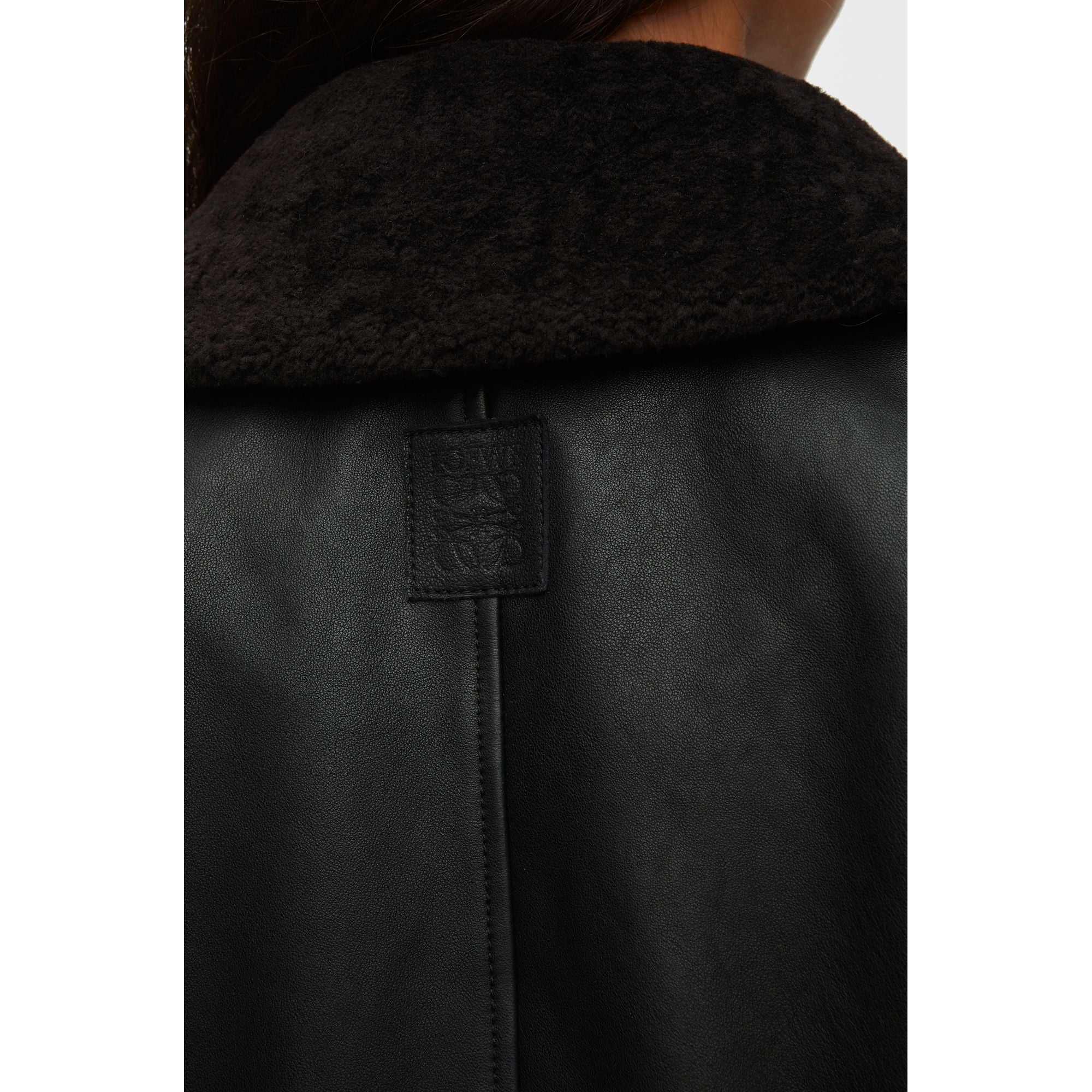 Women Cropped Jacket - Black