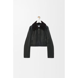 Women Cropped Jacket - Black