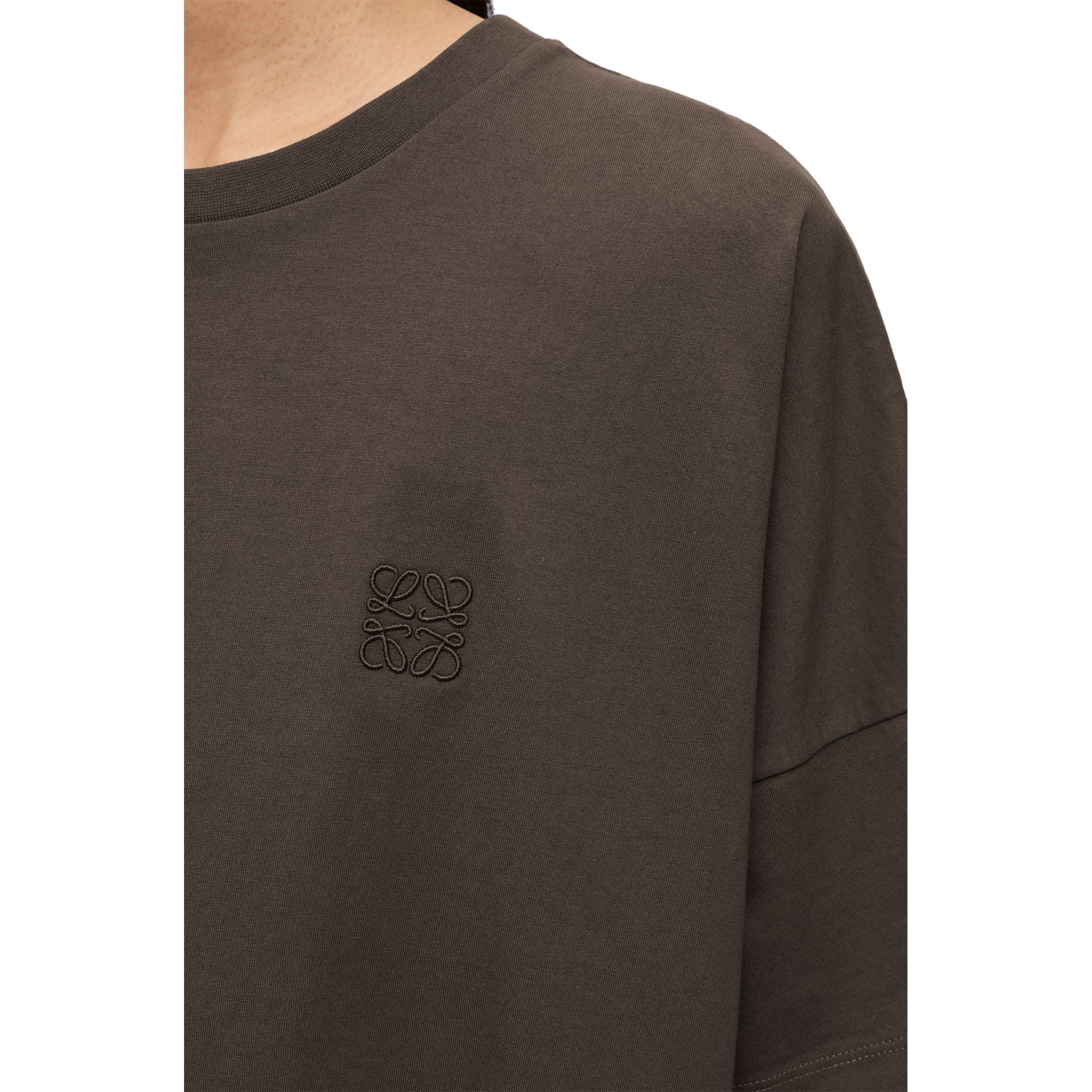 Women Boxy Fit T-Shirt - Dark Taupe