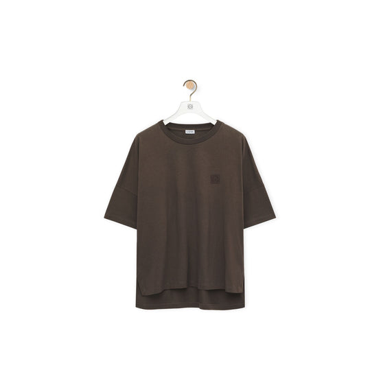 Women Boxy Fit T-Shirt - Dark Taupe