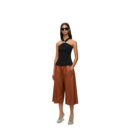 Women Anagram Pebble Top - Black