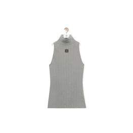 Women High Neck Top - Sparkling Grey