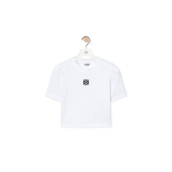 Women Cropped Top - White