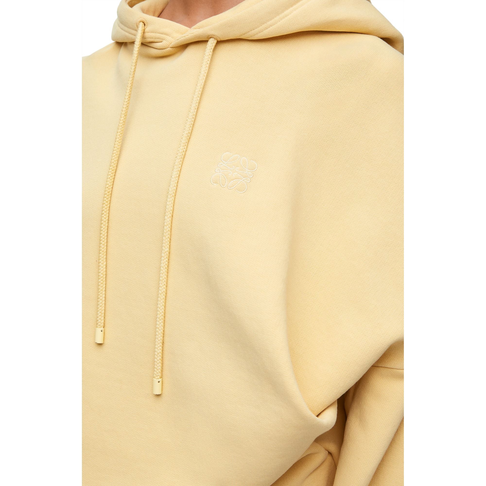 Women Draped Hoodie - Vanilla
