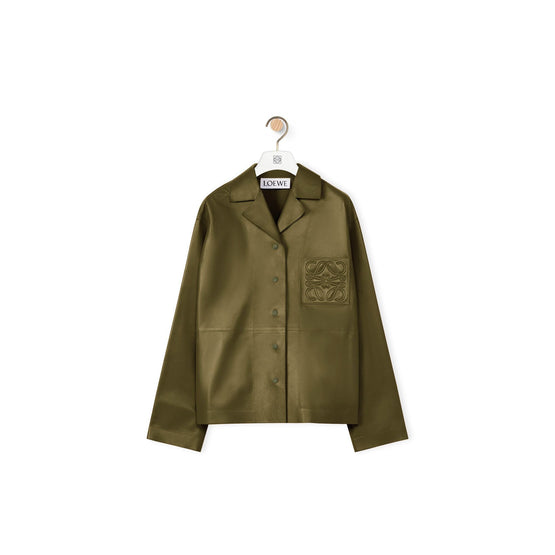 Women Pyjama Blouse - Dark Khaki